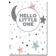 Hello Little One New Baby Card